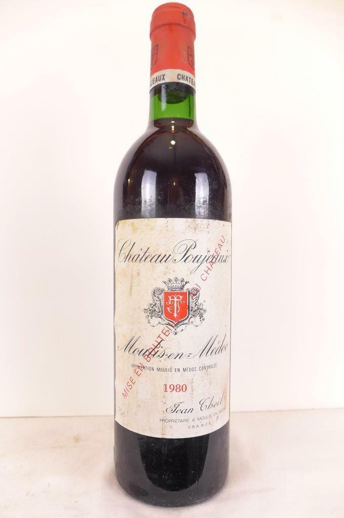 Bouteille — Château Poujeaux 1980 — 1001caves