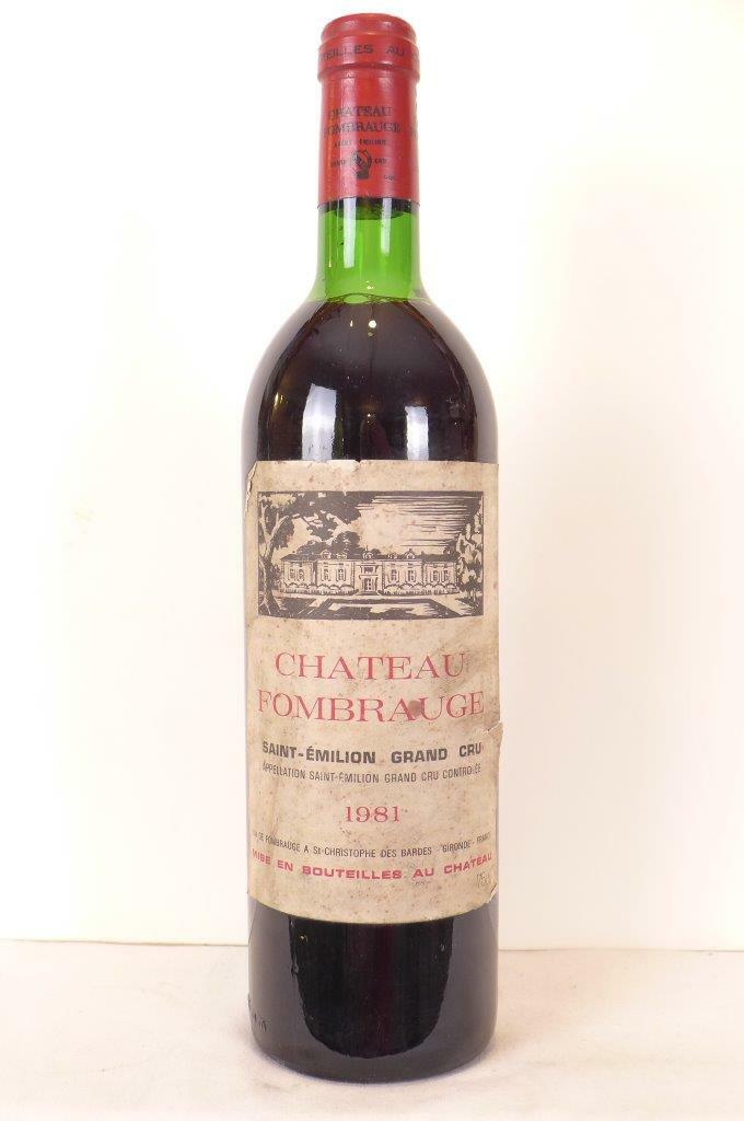 Bouteille — Château Fombrauge 1981 — 1001caves