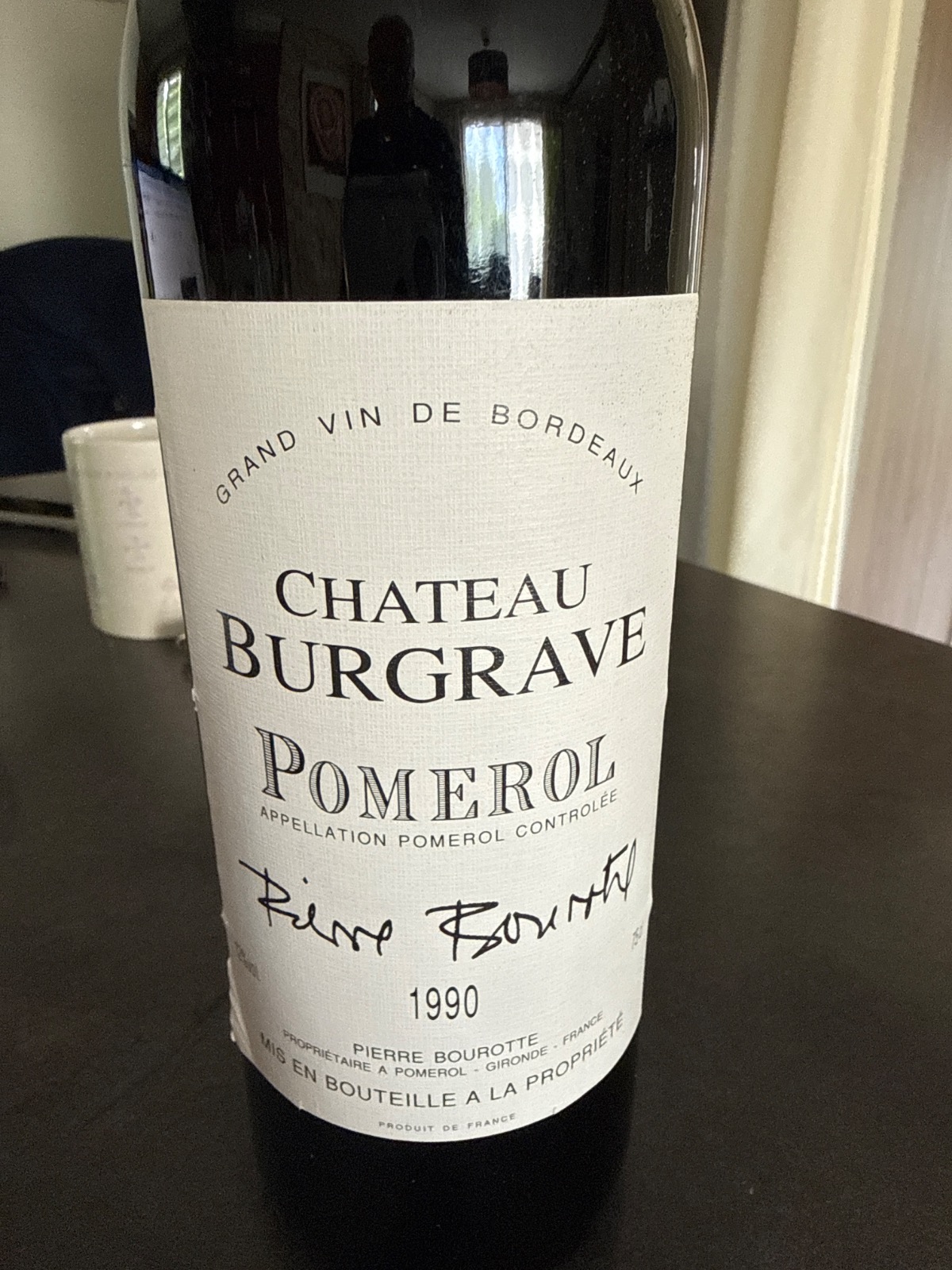 Château Burgrave 1990 — vente entre particuliers 1001caves.fr Bouteille — Château Burgrave 1990 — 1001caves