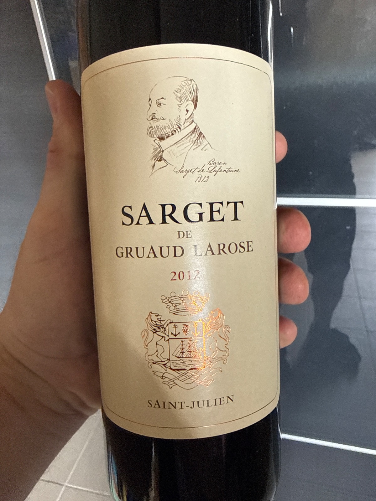 Sarget de Gruaud Larose 2012 — vente entre particuliers 1001caves.fr Bouteille — Sarget de Gruaud Larose 2012 — 1001caves