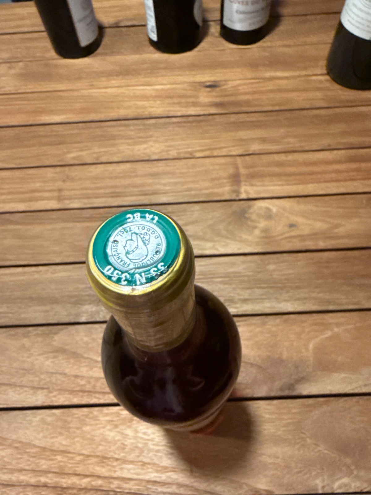 Château d’Yquem 1991 — vente entre particuliers 1001caves.fr Capsule — Château d’Yquem 1991 — 1001caves