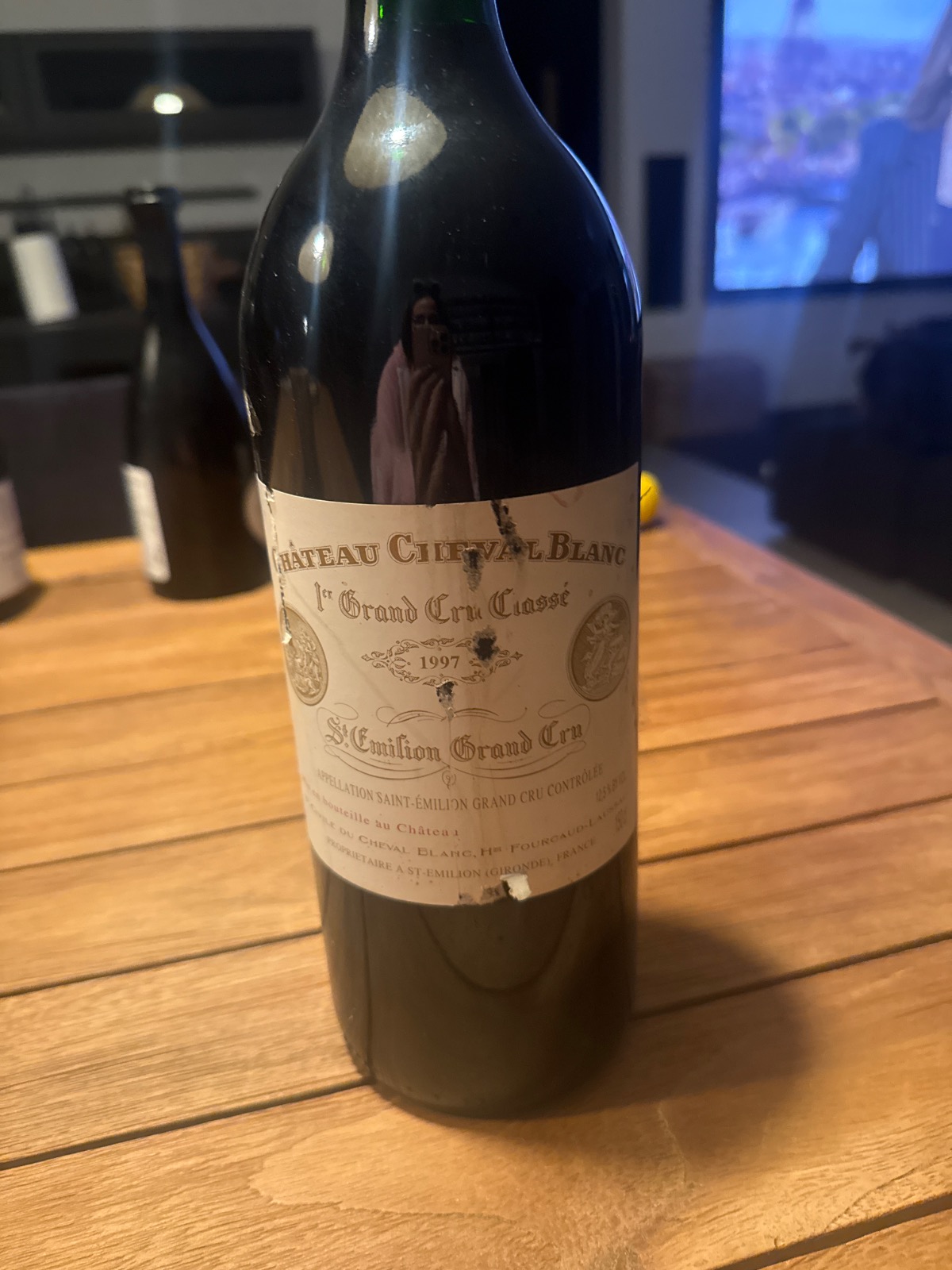 Château Cheval Blanc 1997 — vente entre particuliers 1001caves.fr Bouteille — Château Cheval Blanc 1997 — 1001caves