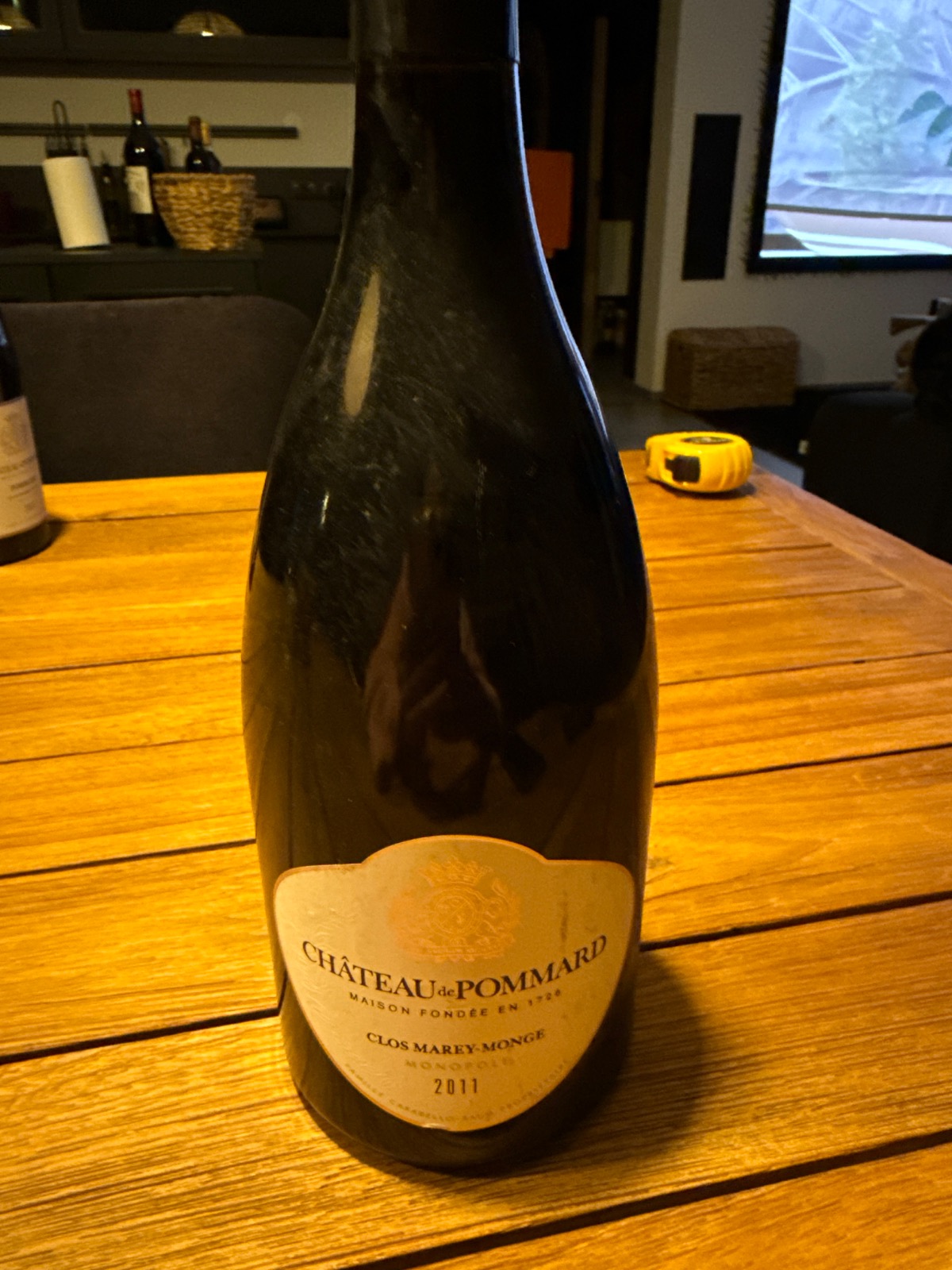 Bouteille — Clos Marey-Monge 2011 — 1001caves