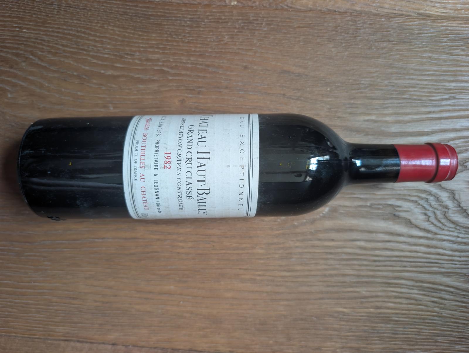 Bouteille — Château Haut-Bailly Grand Cru Classé 1982 — 1001caves