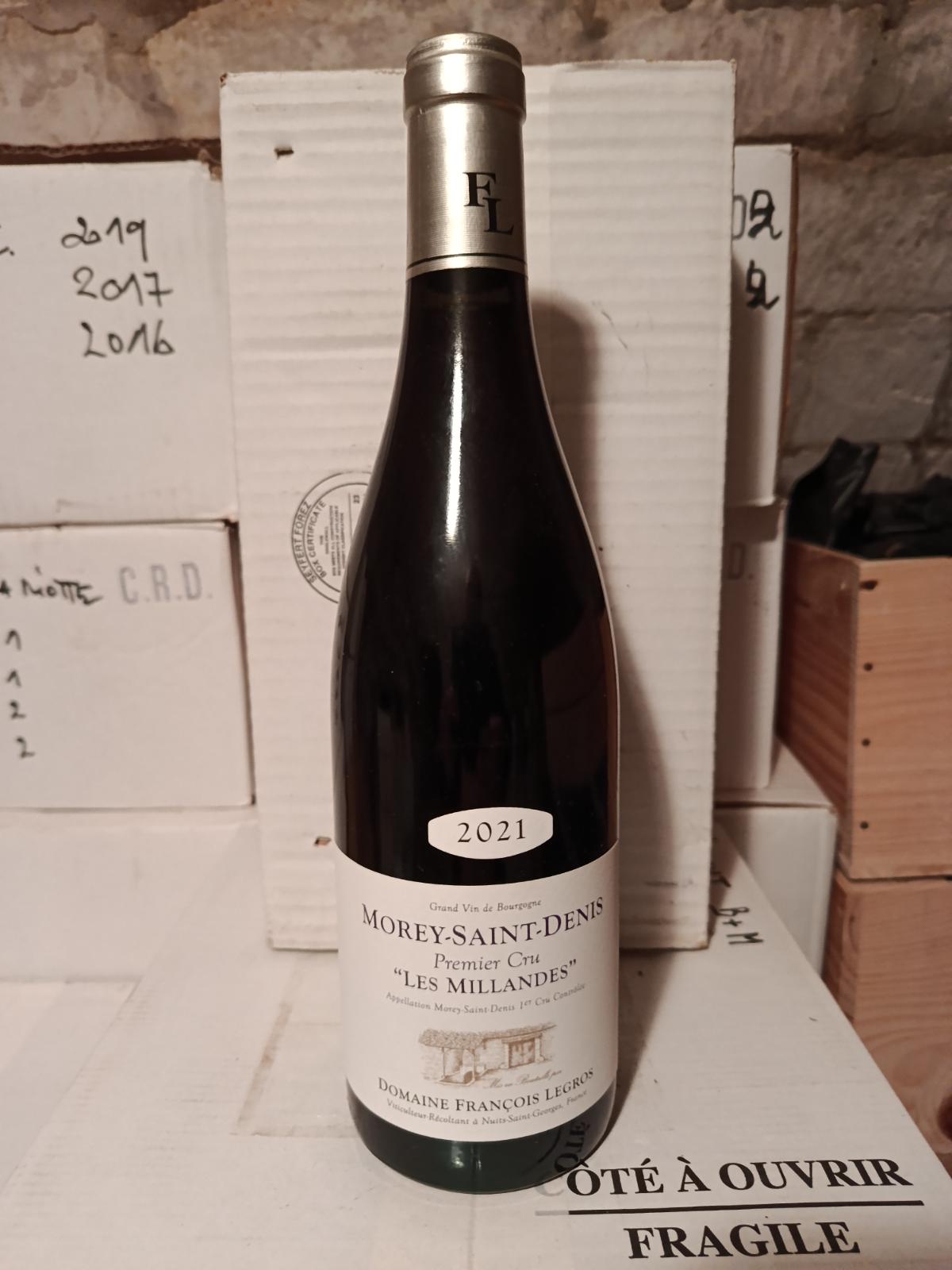 Morey-Saint-Denis Premier Cru, Les Millandes 2021 — vente entre particuliers 1001caves.fr Bouteille — Morey-Saint-Denis Premier Cru, Les Millandes 2021 — 1001caves