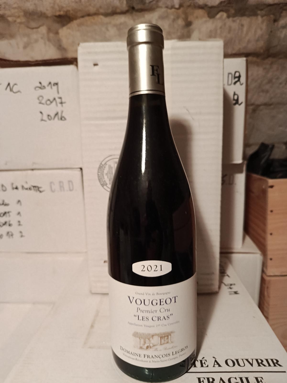 Bouteille — Vougeot Premier Cru, Les Cras 2021 — 1001caves