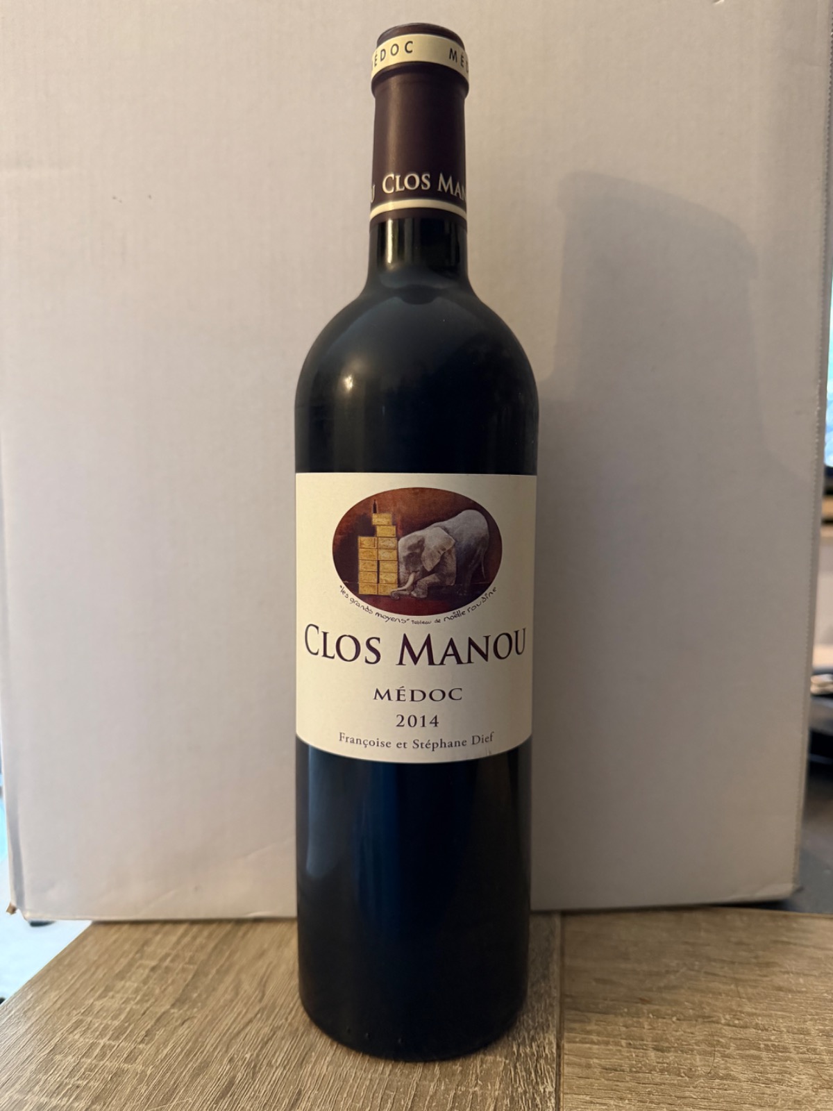 Bouteille — Clos Manou 2014 — 1001caves