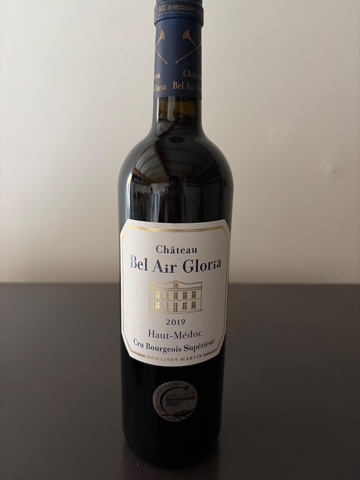 Château Bel Air Gloria 2019 — vente entre particuliers 1001caves.fr Bouteille — Château Bel Air Gloria 2019 — 1001caves