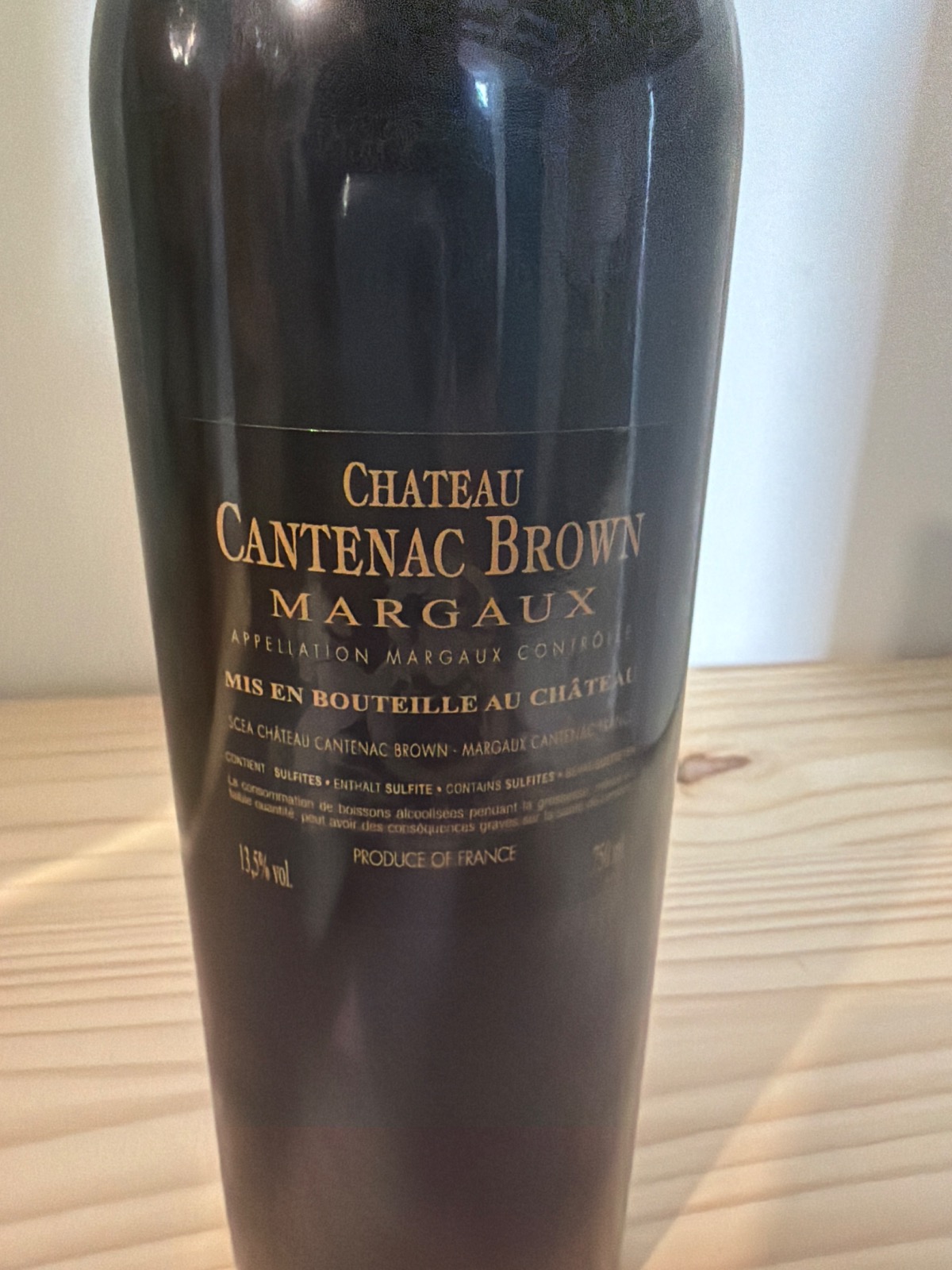 Château Cantenac Brown 2021 — vente entre particuliers 1001caves.fr Traçabilité — Château Cantenac Brown 2021 — 1001caves