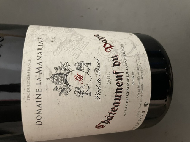Bouteille — Château Neuf du Pape Pied de Baud 2016 — 1001caves