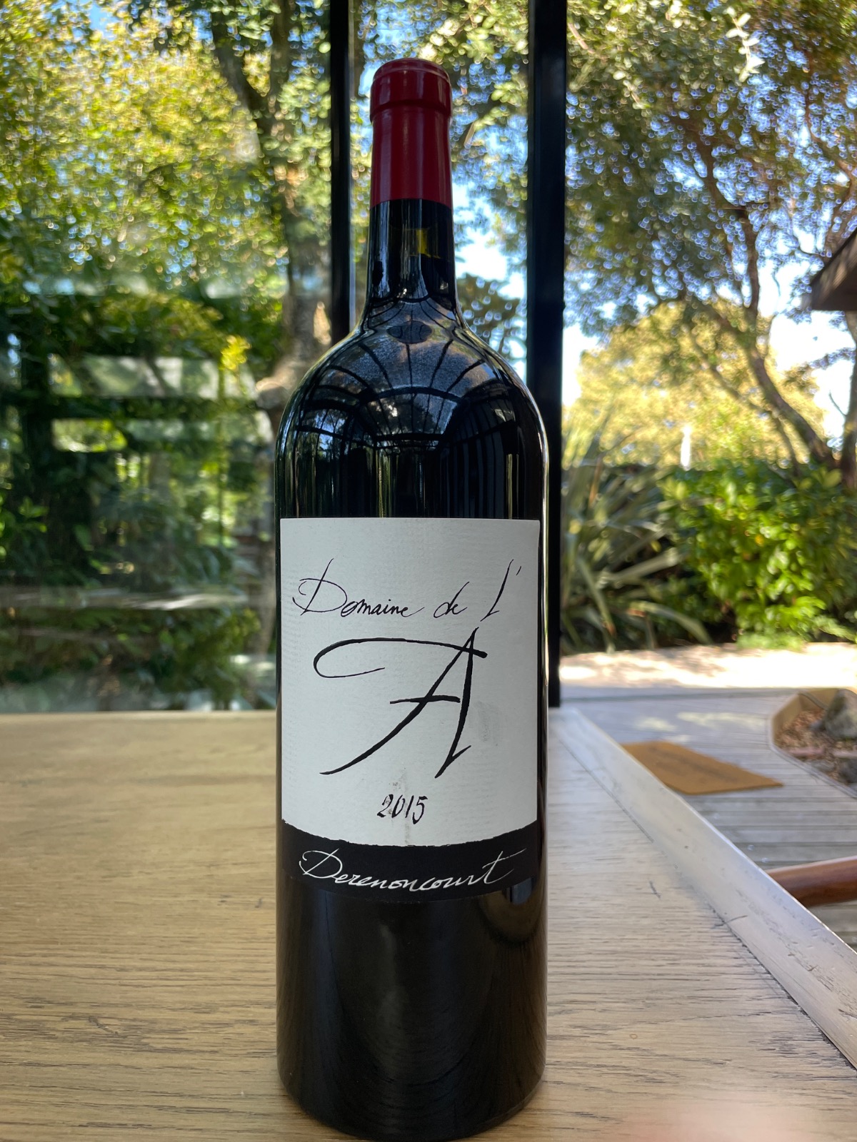Bouteille — Domaine de l'A 2015 — 1001caves