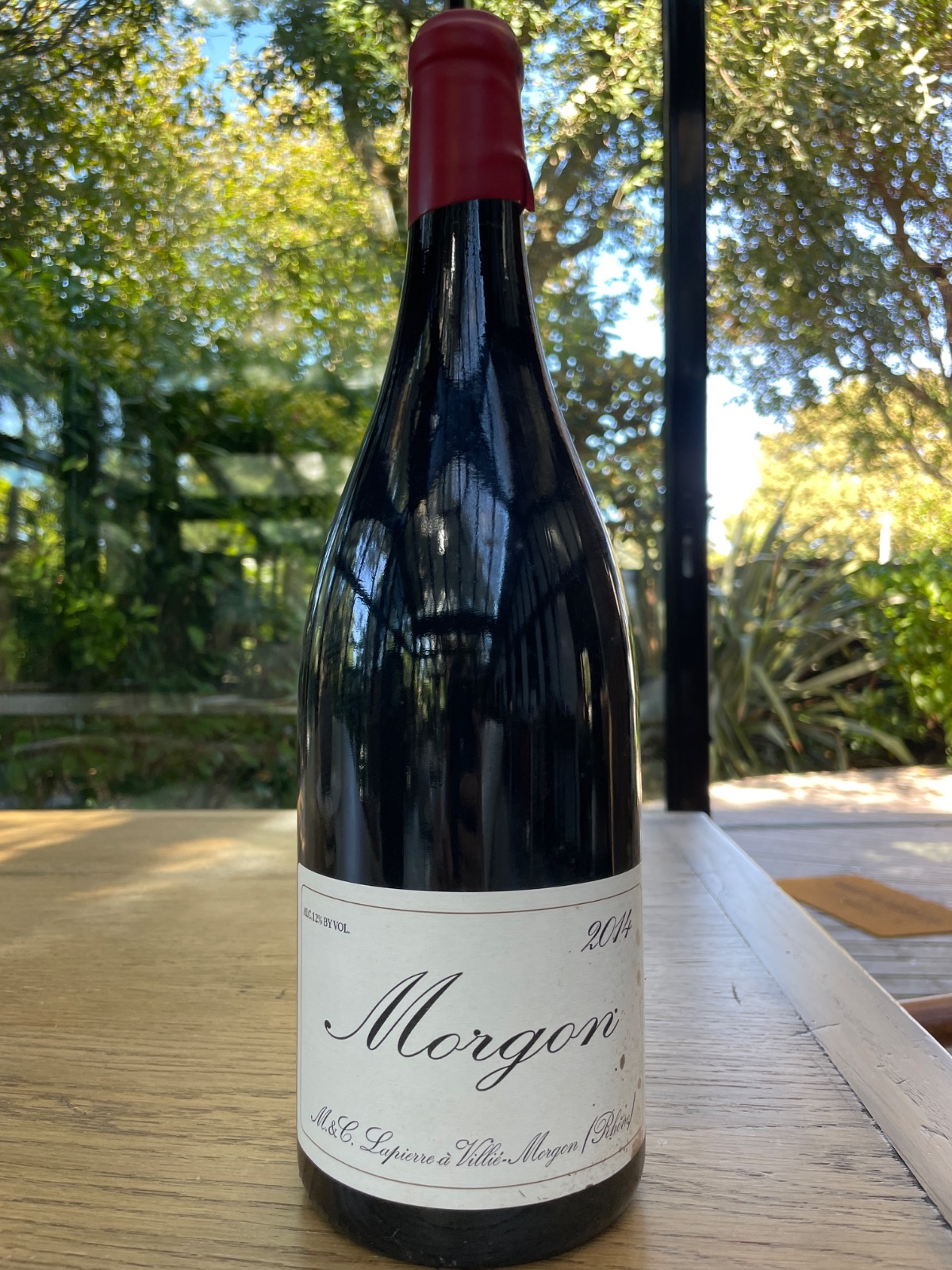 Bouteille — Morgon 2014 — 1001caves