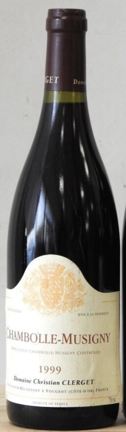 Bouteille — Chambolle-Musigny 1999 — 1001caves