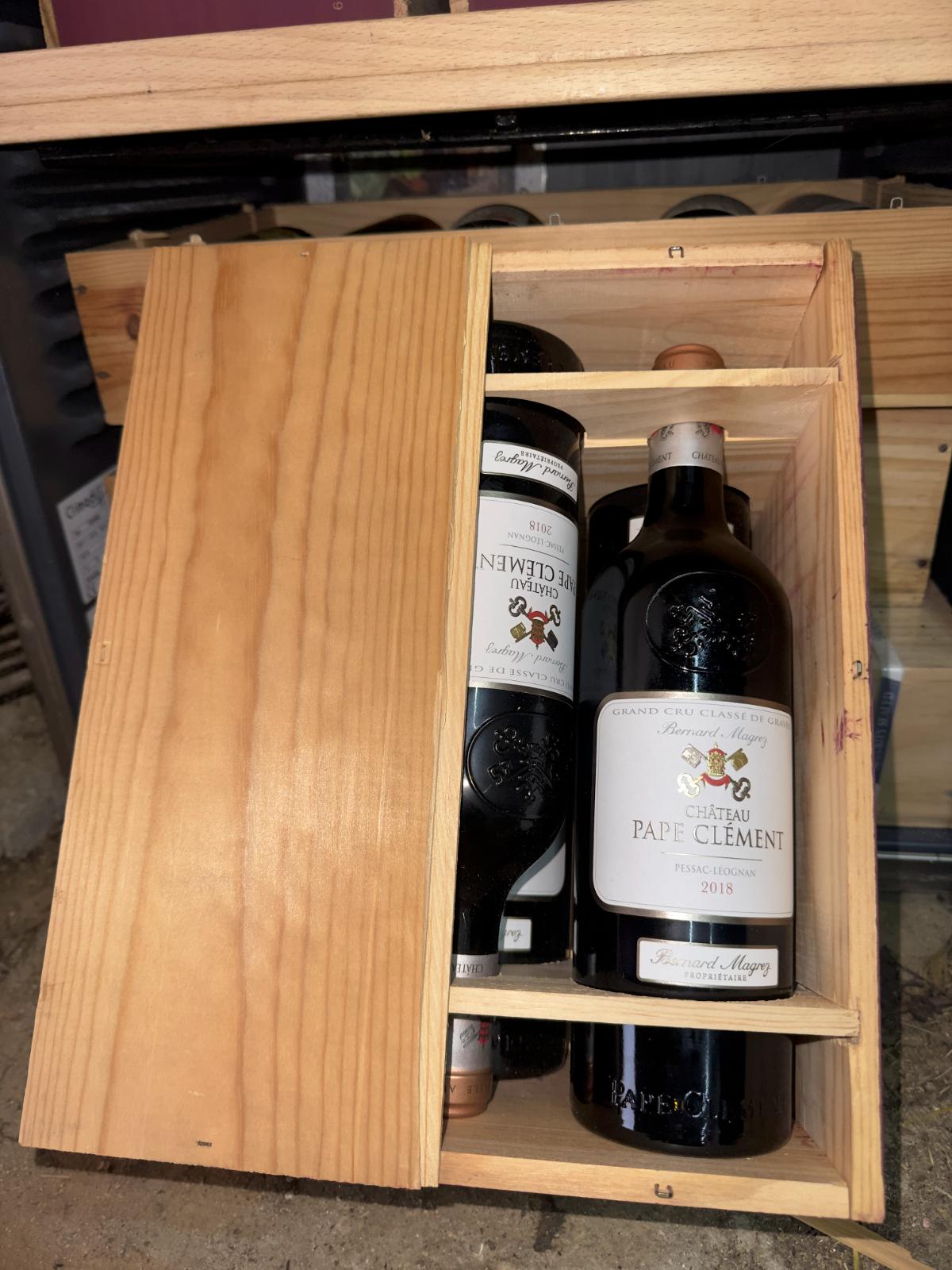 pape clément 2018 — vente entre particuliers 1001caves.fr Goulot — pape clément 2018 — 1001caves
