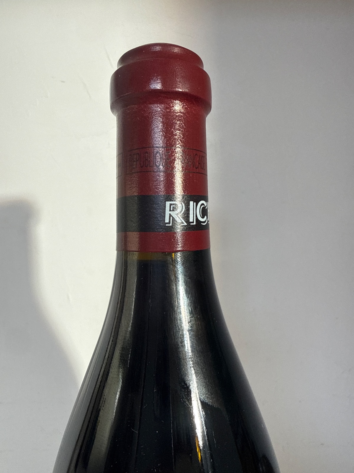 Richebourg Grand Cru 2017 — vente entre particuliers 1001caves.fr Goulot — Richebourg Grand Cru 2017 — 1001caves