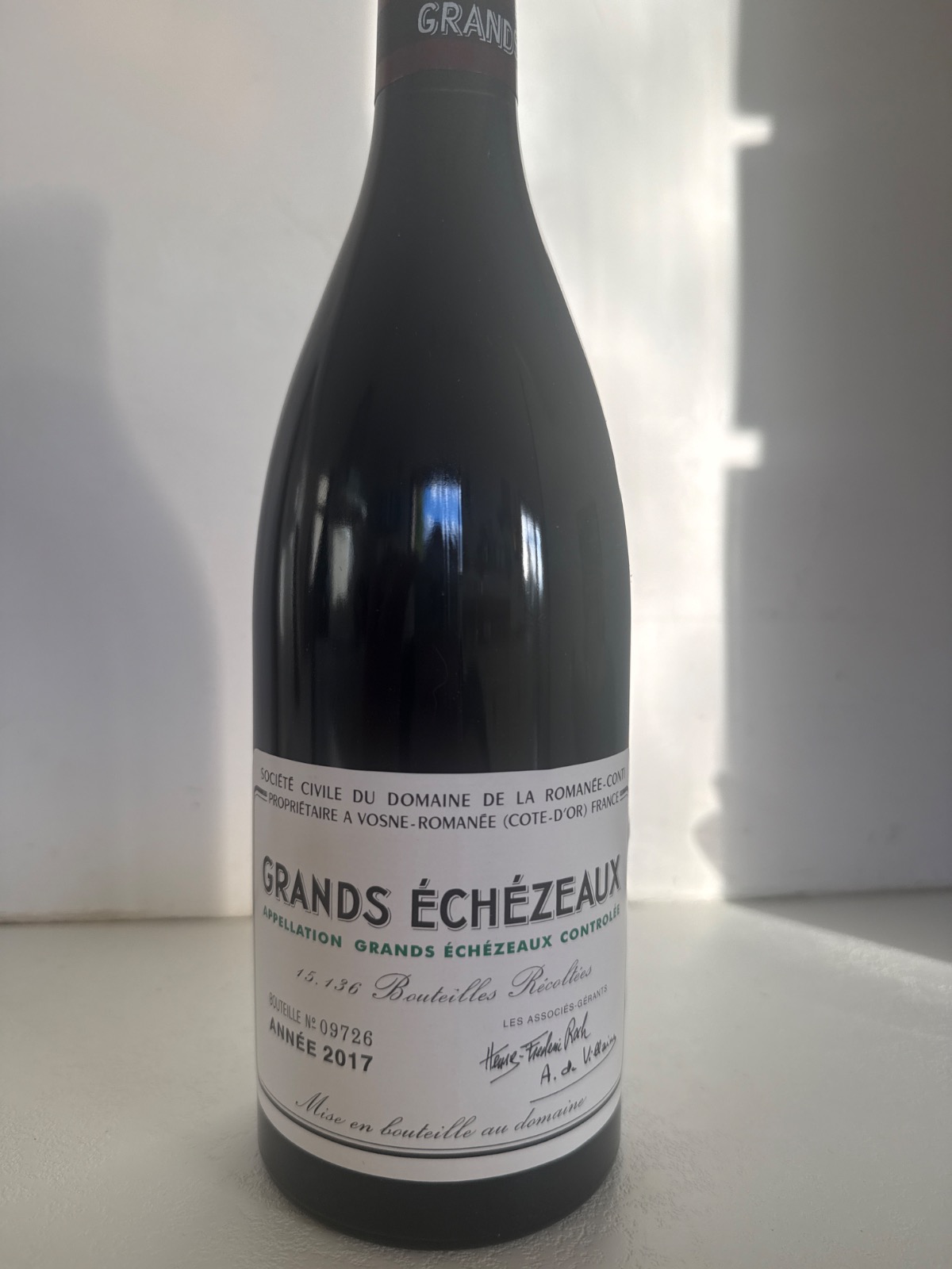 Bouteille — Grands Échézeaux 2017 — 1001caves